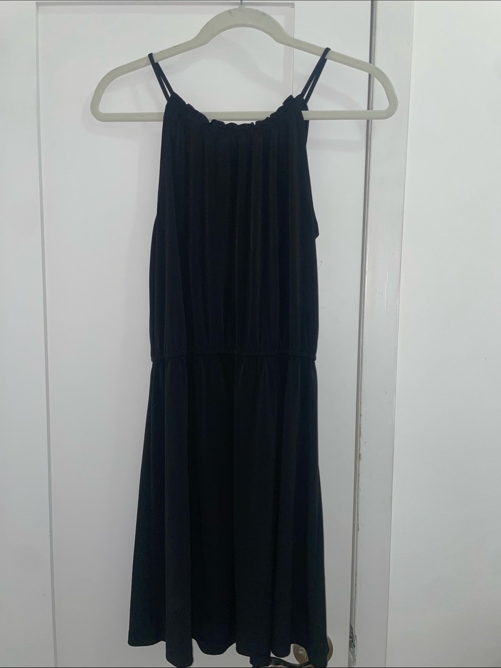 Banana Republic Black Spaghetti Strap Dress